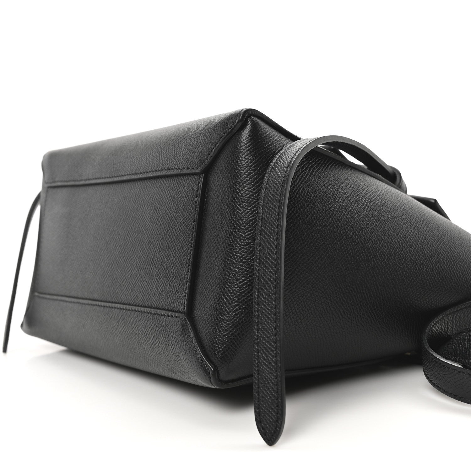 Celine Grained Calfskin Micro Belt Bag Black 1732538 – FASHIONPHILE