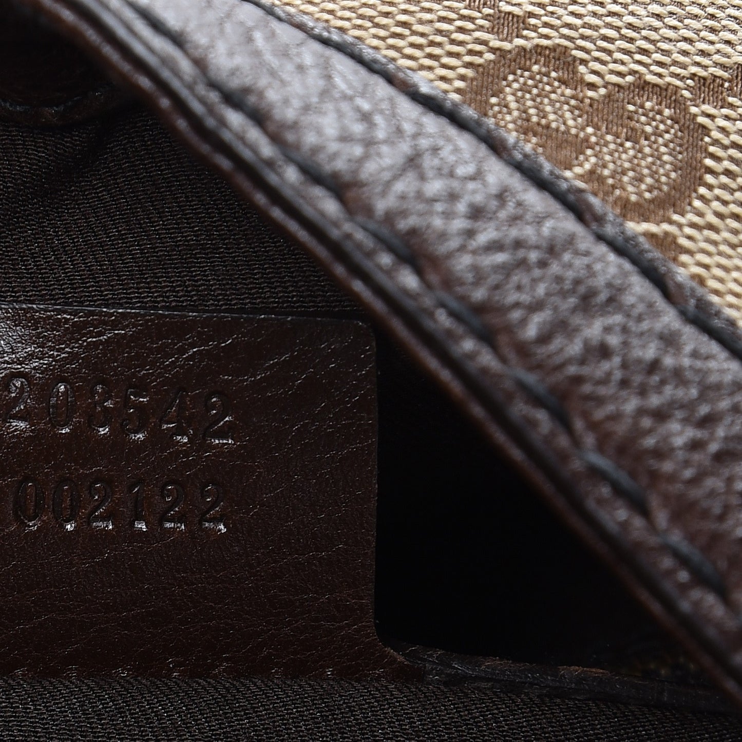 Monogram Large Jockey Hobo Dark Brown