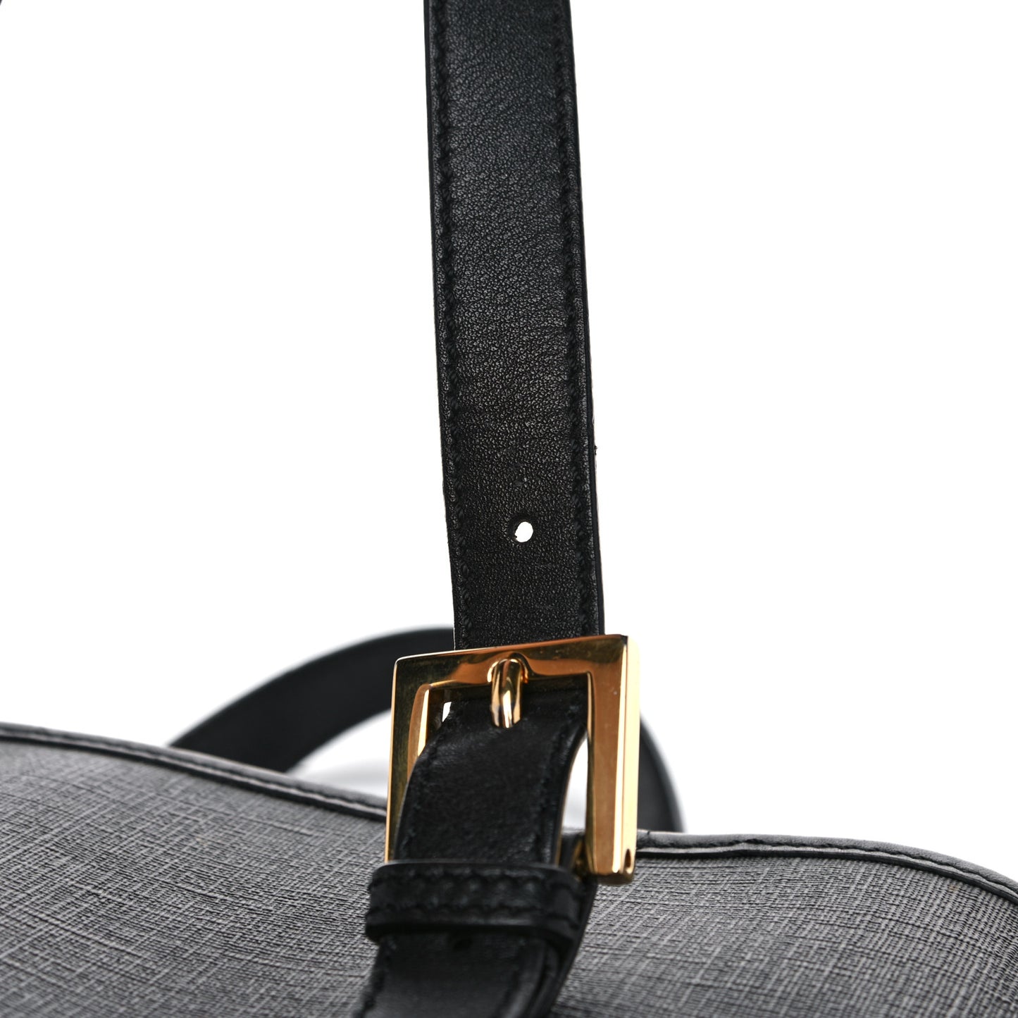 Zucchino Spalmati Vitello Small Tote Black