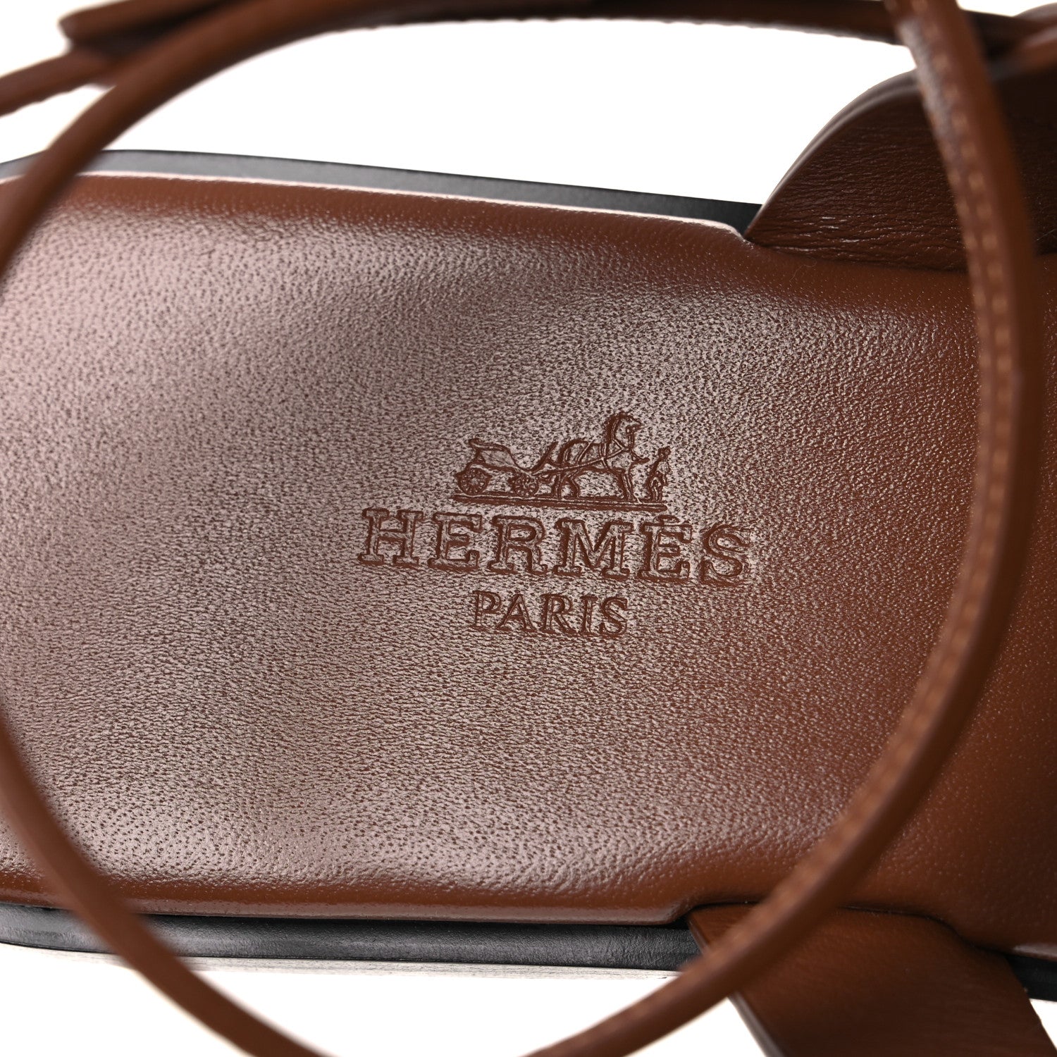 Hermes Calfskin June Sandals 40 Gold 9 of 12