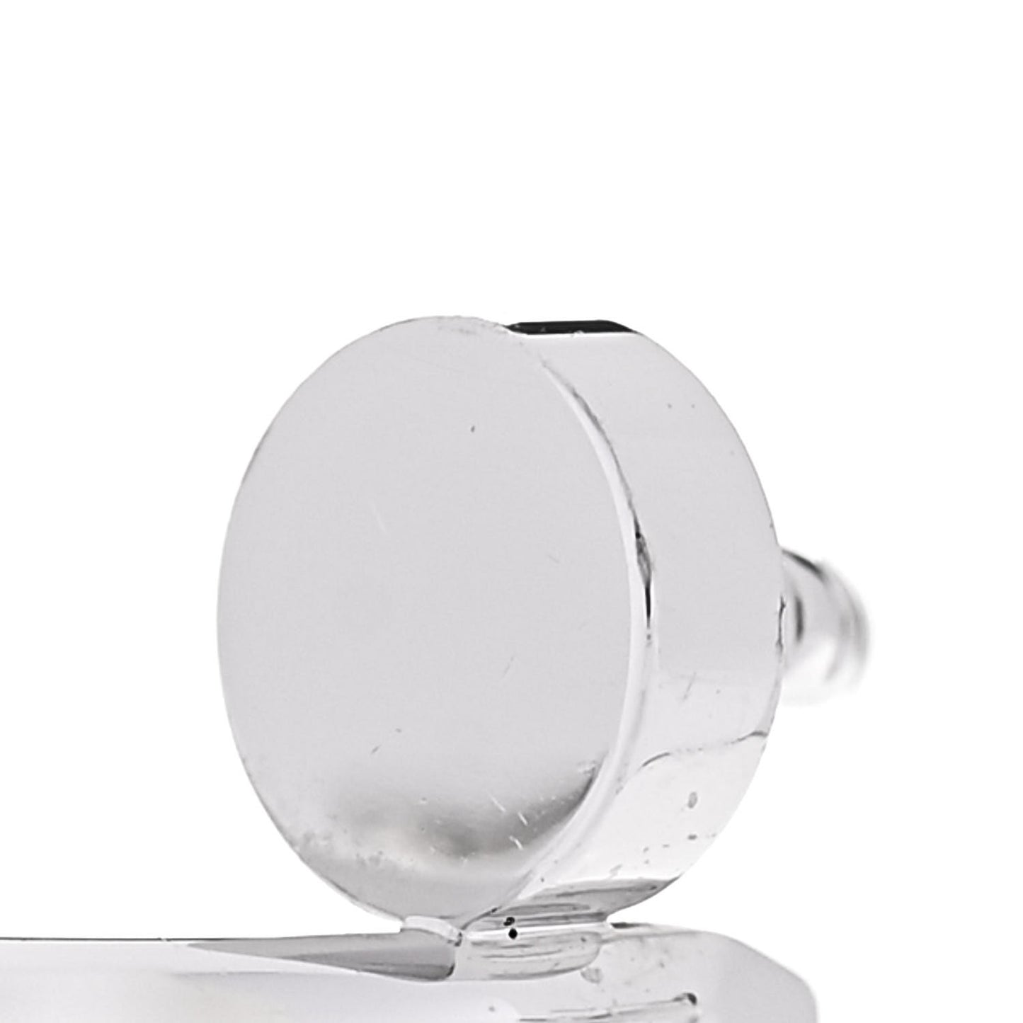 18K White Gold Juste Un Clou Hoop Earrings