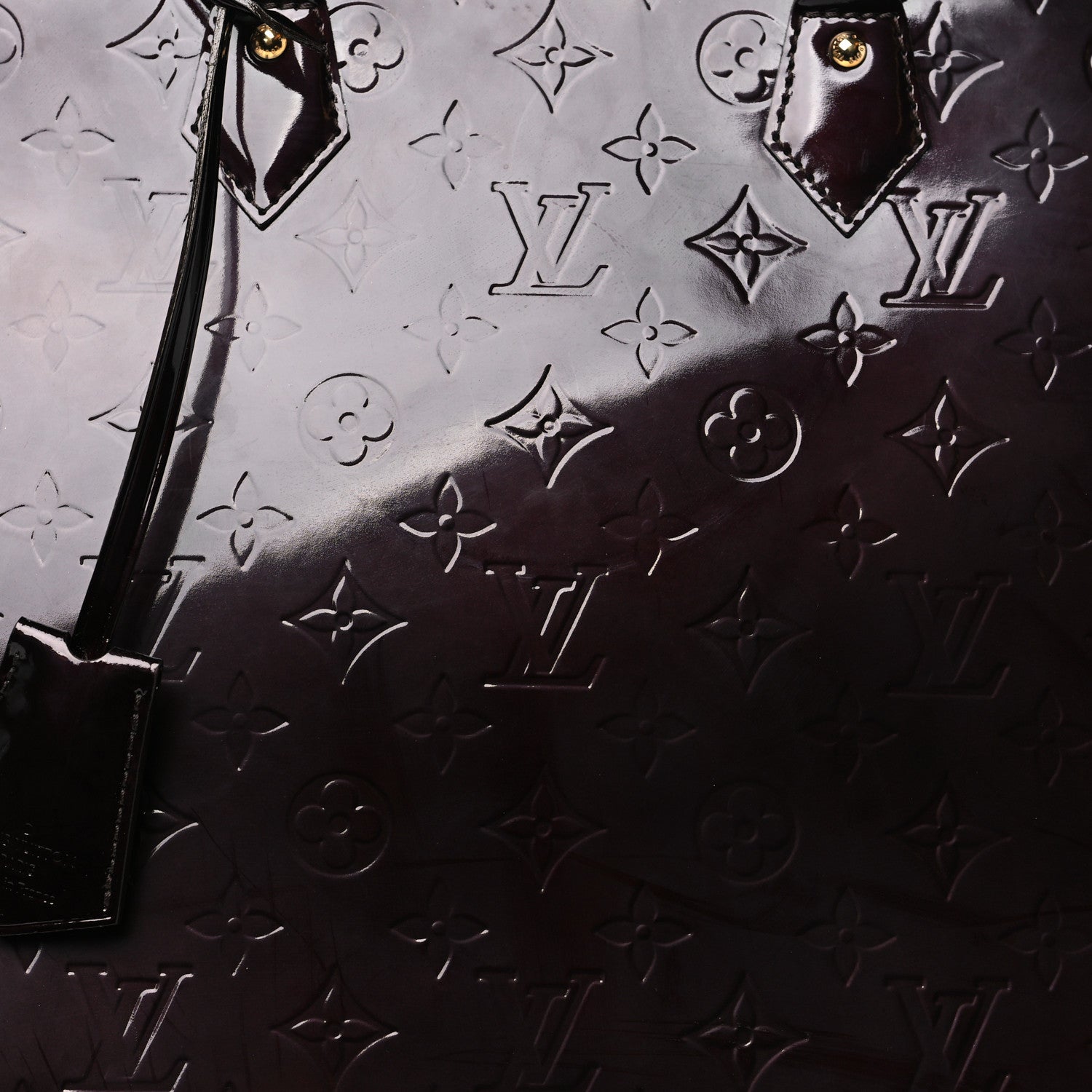 Louis Vuitton Vernis Alma GM Amarante 7 of 9