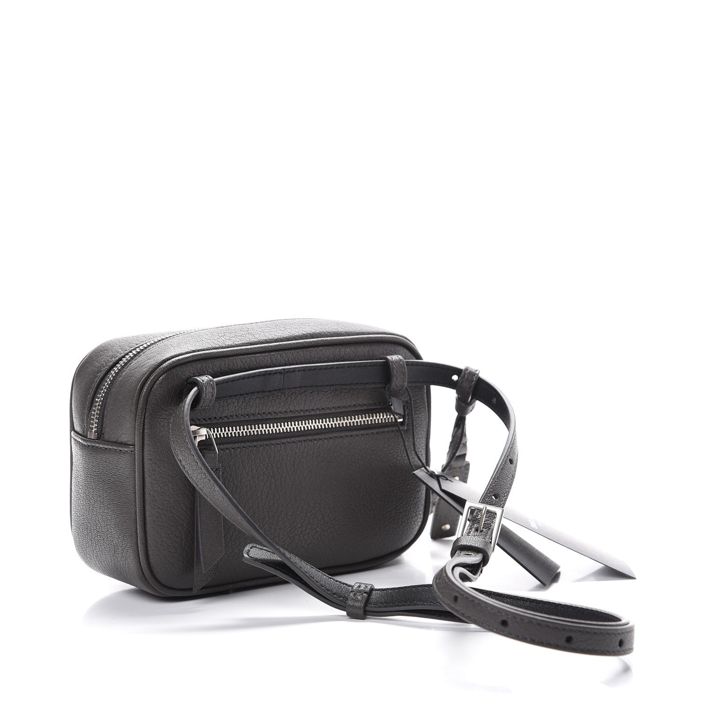 Lambskin Monogram Lou Belt Bag Asphalt