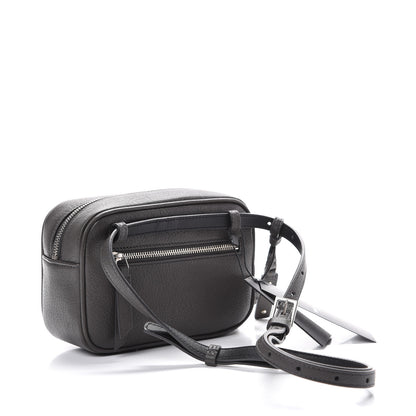 Saint Laurent Lambskin Monogram Lou Belt Bag Asphalt 2 of 9