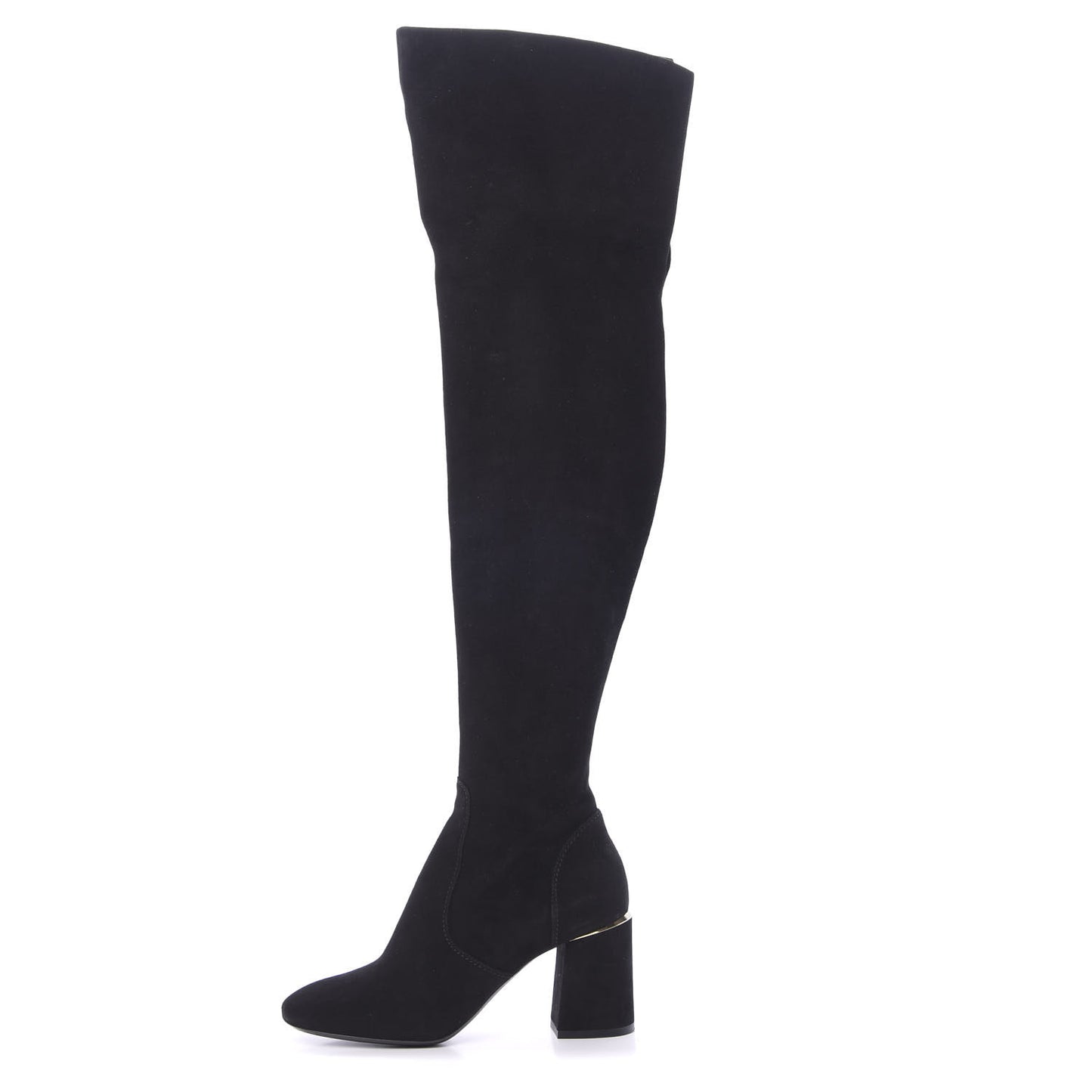 Suede Skyline Thigh High Boots 37.5 Black