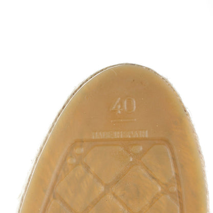 Chanel Lambskin CC Espadrilles 40 Black 6 of 8