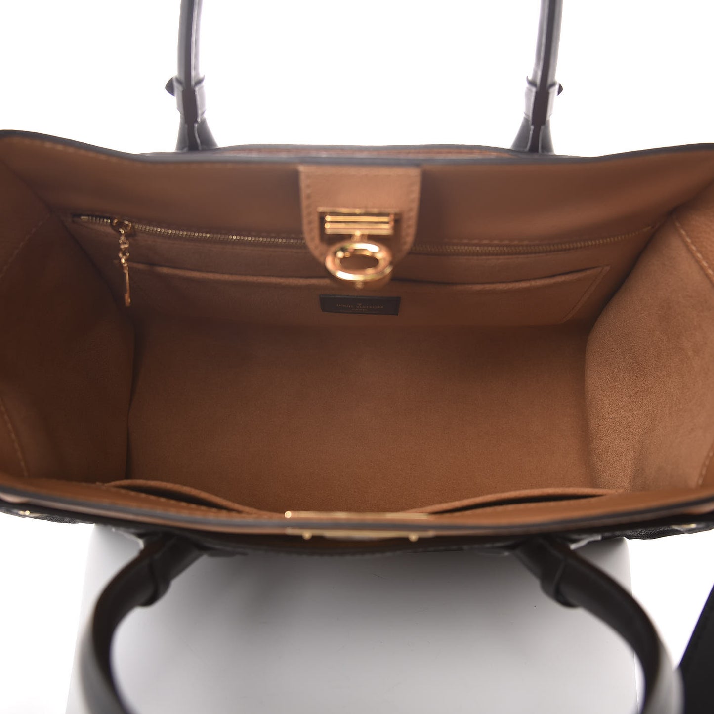 Calfskin Monogram On My Side Black