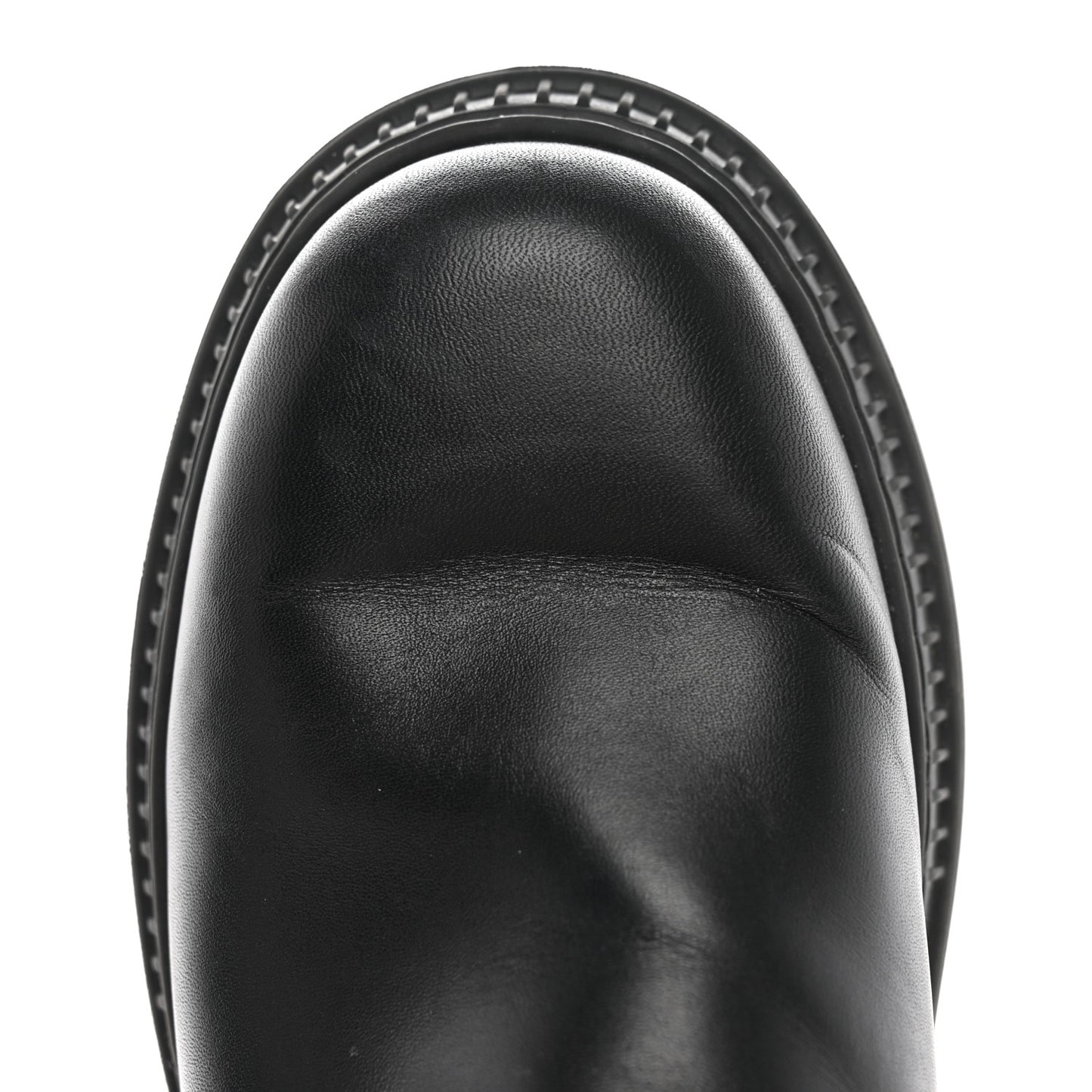 Fabric Jacquard FF Calfskin Domino Chelsea Boots 39 Black Tobacco