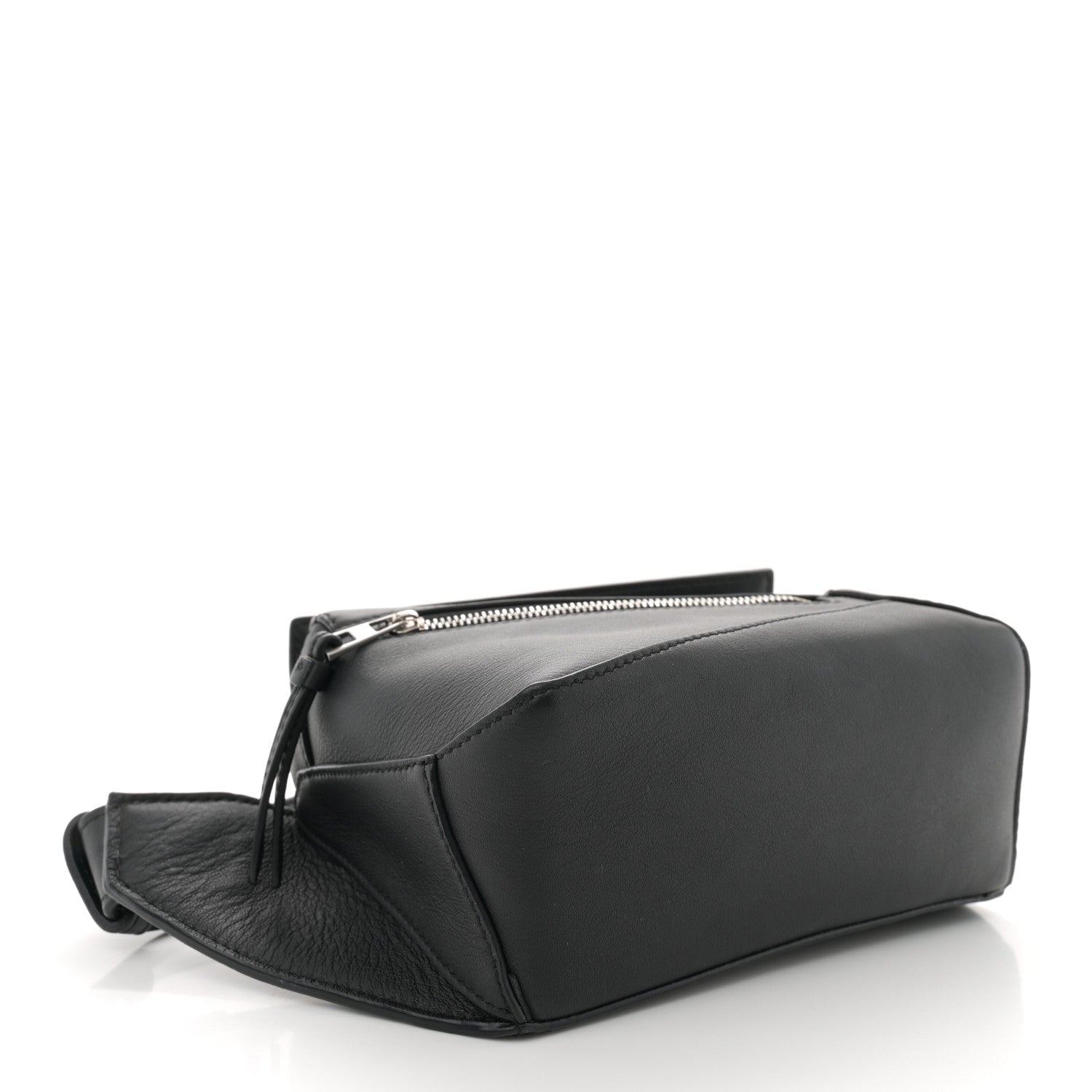 Loewe Calfskin Mini Puzzle Bumbag Black 4 of 10