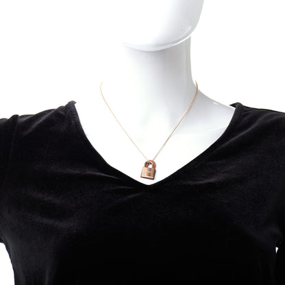 Hermes Swift Small O'Kelly Pendant Necklace Gold 2 of 7
