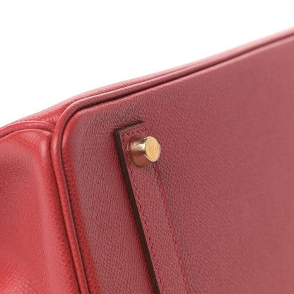 Hermes Epsom Birkin 35 Rouge Casaque 8 of 43