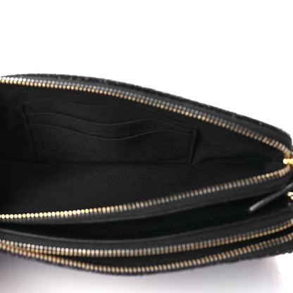Chanel Canvas Small Deauville Clutch With Chain Black 6 of 10
