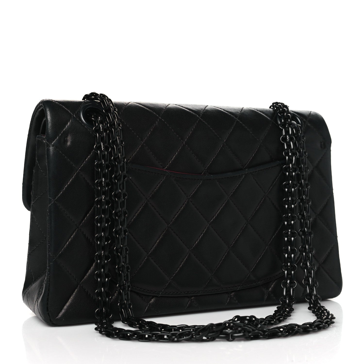 Chanel Lambskin Quilted 2.55 Reissue 225 Flap So Black 3 of 10