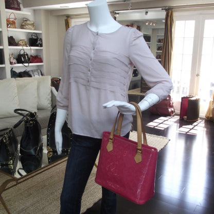 Louis Vuitton Vernis Houston Framboise 2 of 9