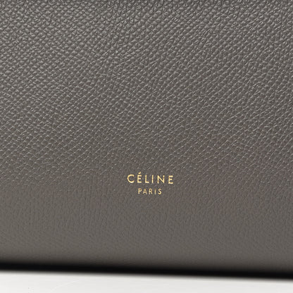 Celine Grained Calfskin Micro Belt Bag Grey 7 of 10