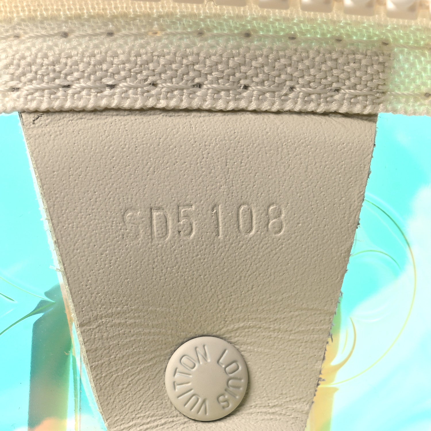 Louis Vuitton PVC Monogram Keepall Bandouliere 50 Iridescent Prism 6 of 9