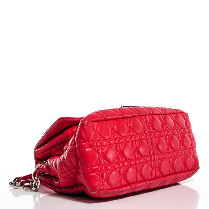 Christian Dior Lambskin Cannage New Lock Flap Bag 4 of 8