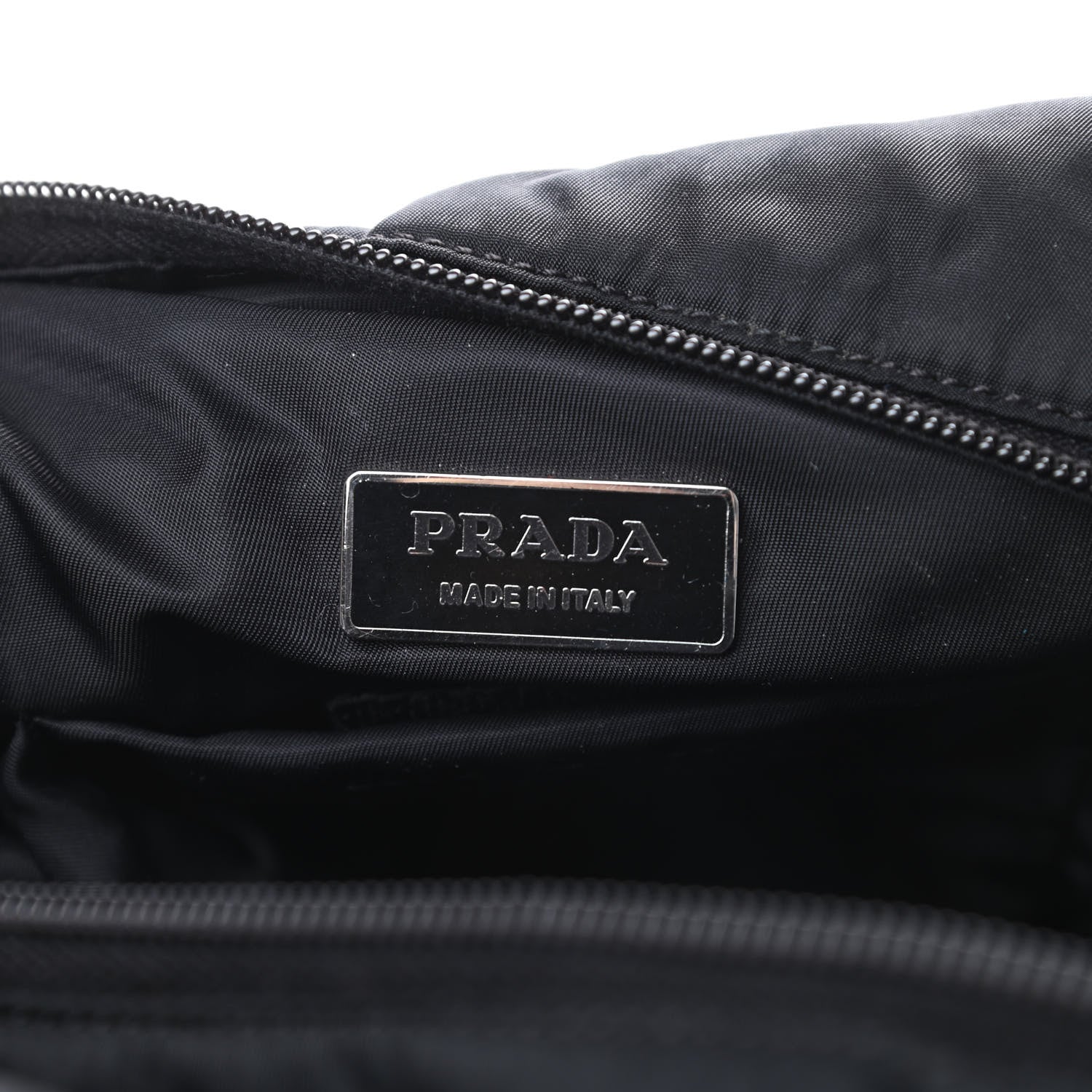 Prada Tessuto Nylon Vela Diaper Bag Black 6 of 16