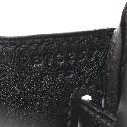 Hermes Swift Birkin 25 Black 7 of 11