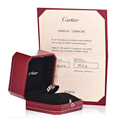 Cartier 18K Yellow Gold 5.5mm LOVE Ring 61 9.5 5 of 5