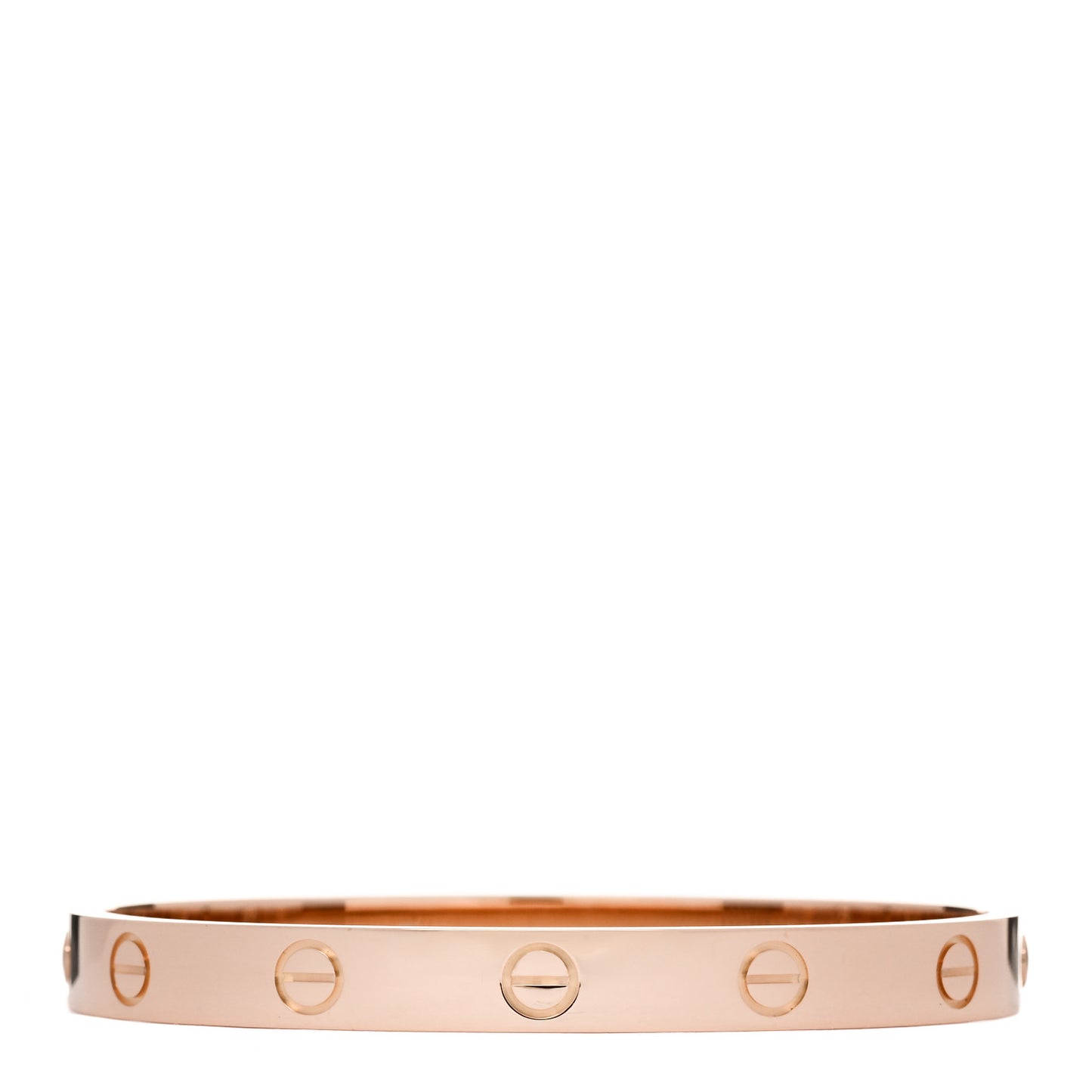 18K Pink Gold Love Bracelet 16