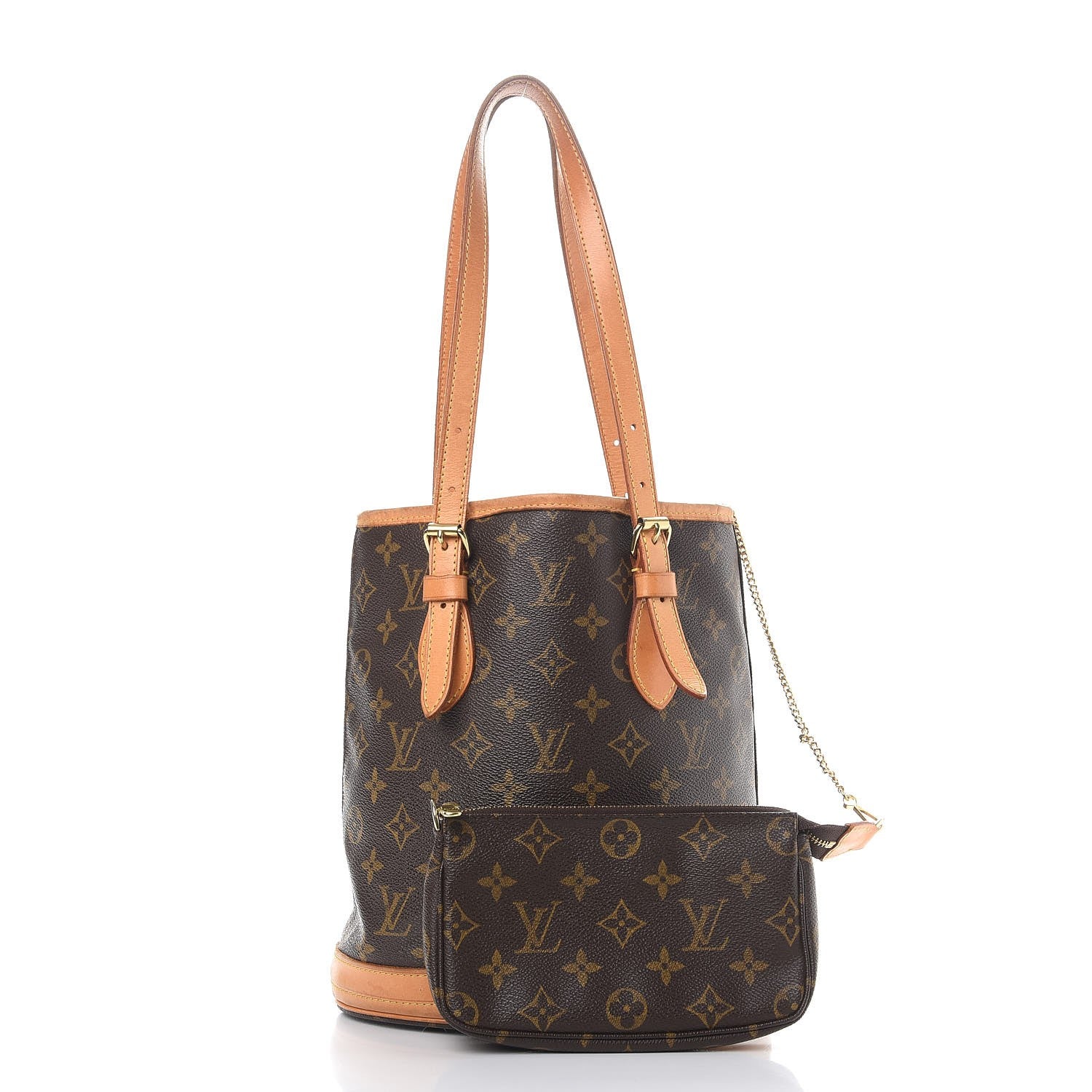 Louis Vuitton Monogram Petit Bucket 23 3 of 8
