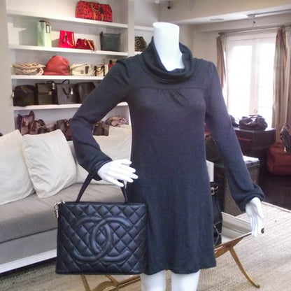 Chanel Caviar Medallion Tote Black 2 of 13