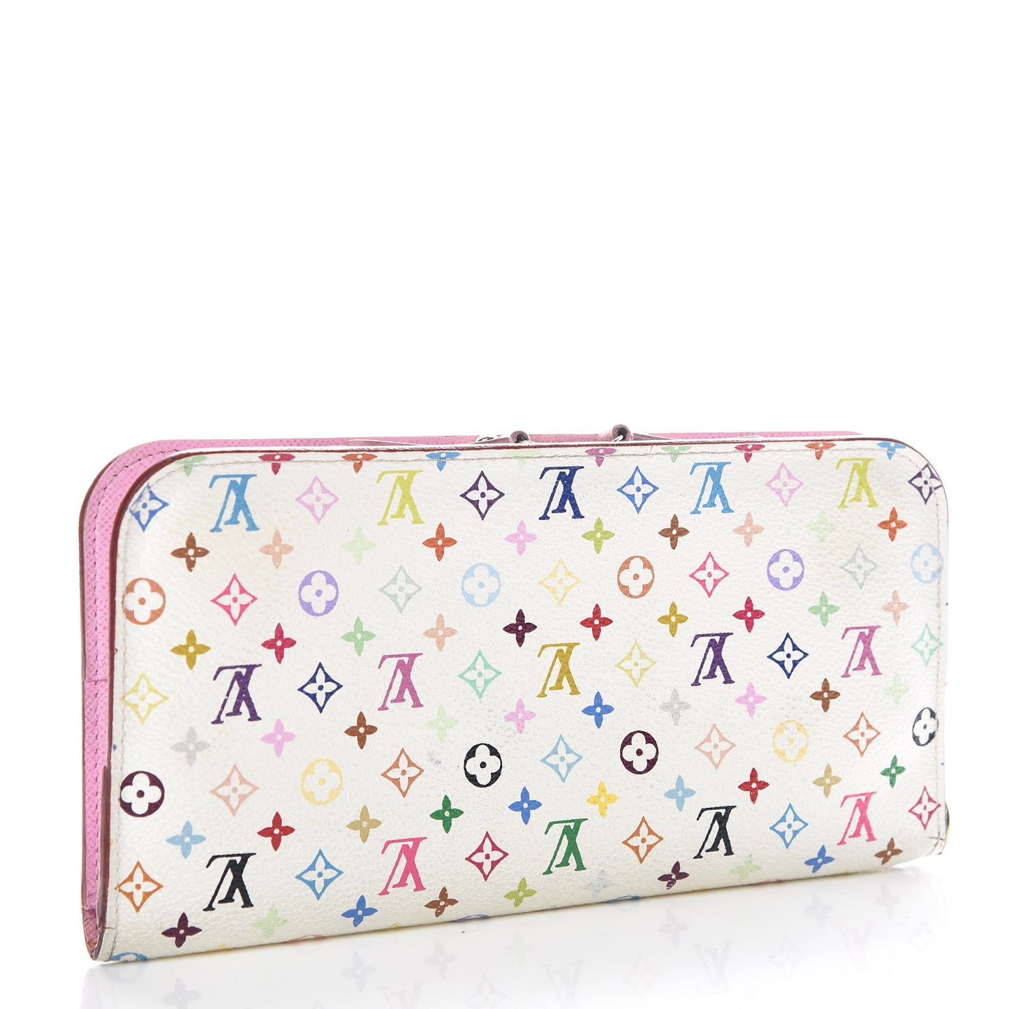 Monogram Multicolor Insolite Wallet White Litchi