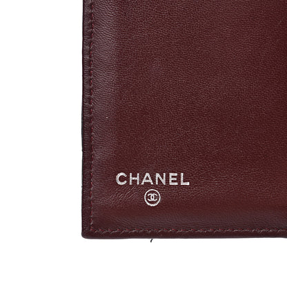 Chanel Lambskin Quilted Large Flap Wallet Black 5 of 17