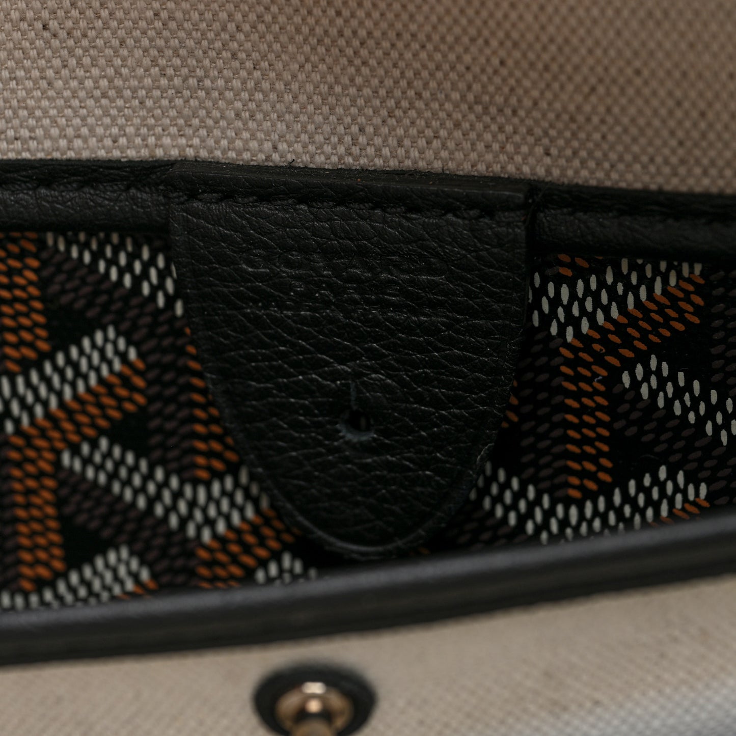 Goyardine Artois PM Black