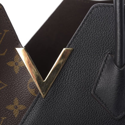 Louis Vuitton Calfskin Monogram Kimono Tote Black 10 of 10