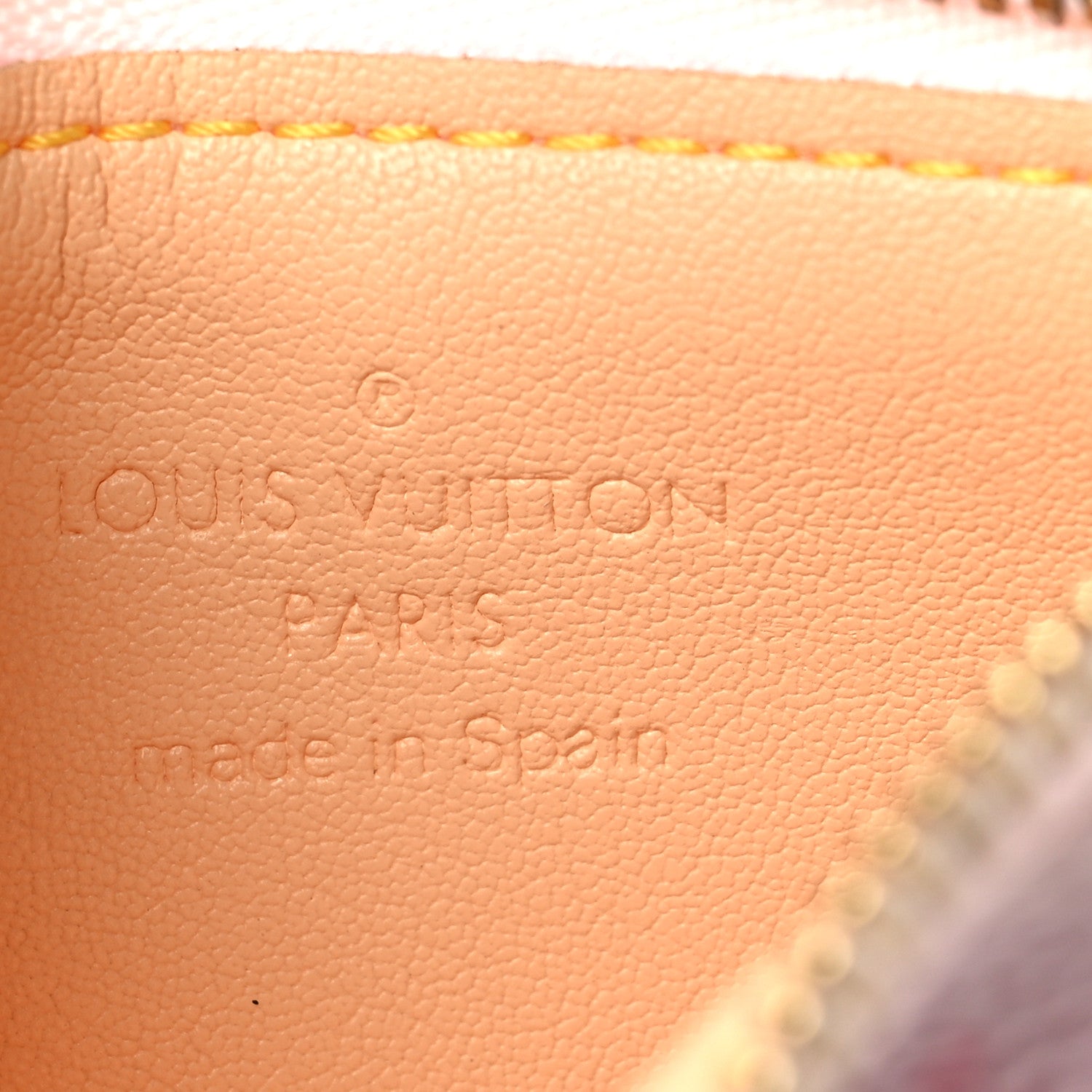 Louis Vuitton Monogram Cherry Blossom Key Pouch Pink 6 of 7