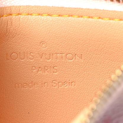 Louis Vuitton Monogram Cherry Blossom Key Pouch Pink 6 of 7