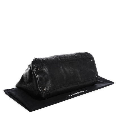 Chanel Glazed Caviar East West Modern Chain Tote Black 4 of 7