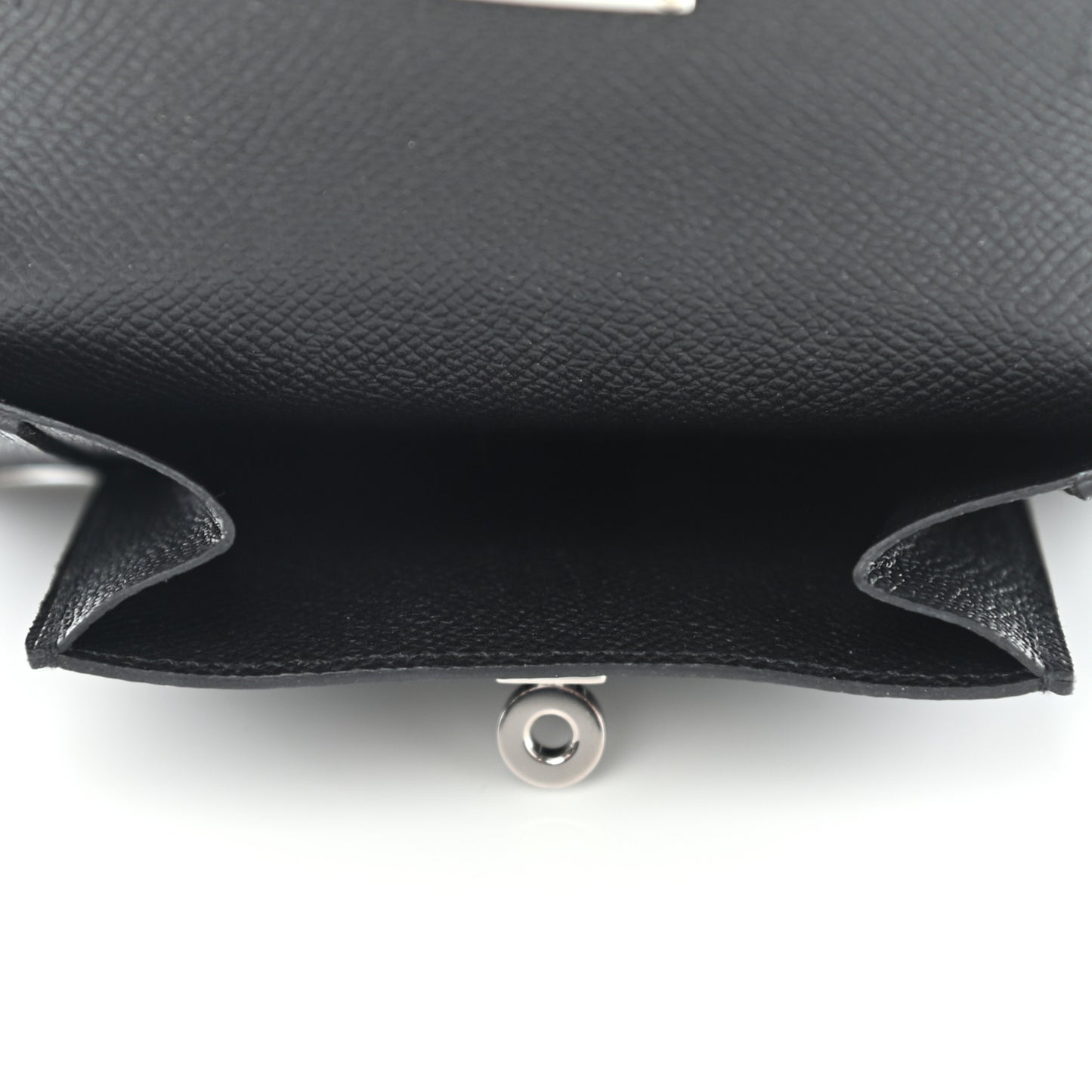 Epsom Kelly Pocket Compact Wallet Black