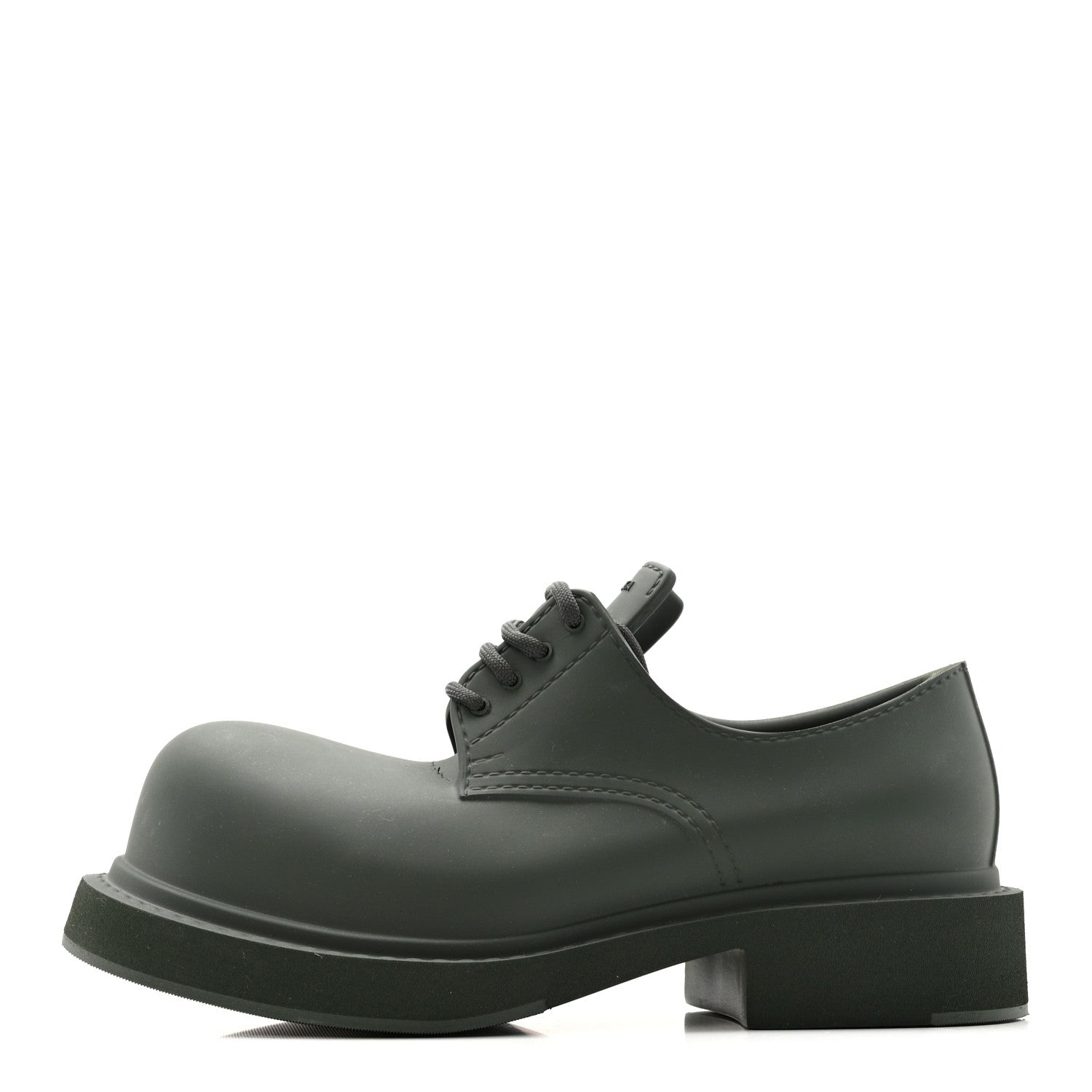 Balenciaga EVA Rubber Steroid Derby 39 Dark Khaki 1 of 14