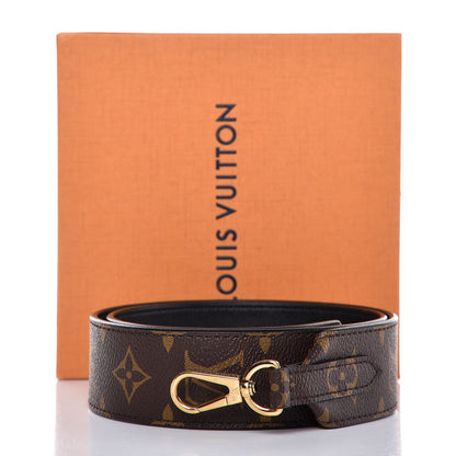 Louis Vuitton Monogram Bandouliere Shoulder Strap Black 5 of 5