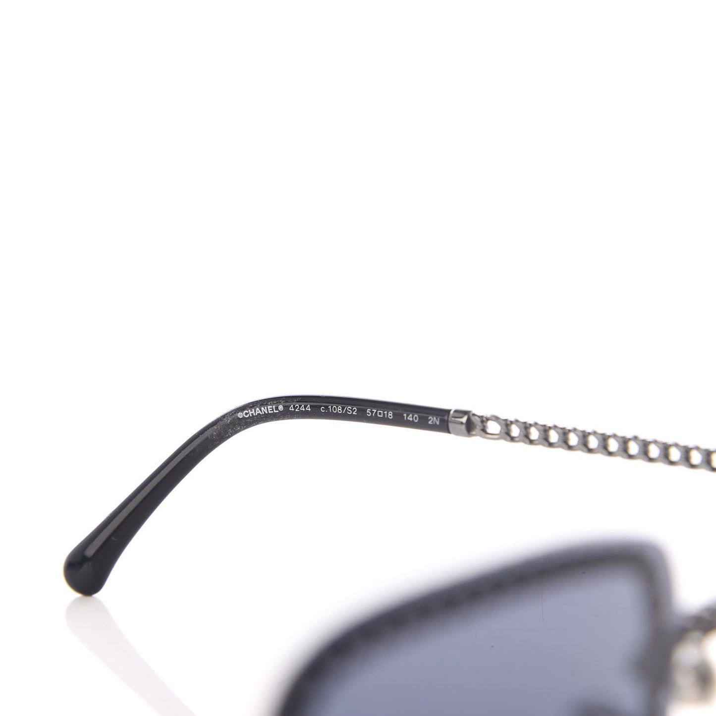 Chain Square Sunglasses 4244 Blue