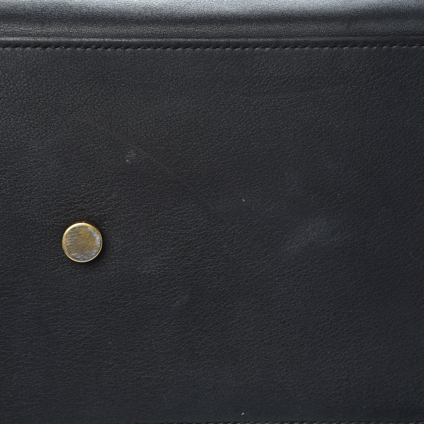 Smooth Calfskin Small Monogram Cabas Black