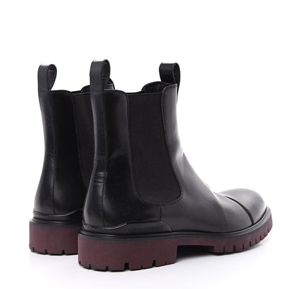 Louis Vuitton Calfskin Chelsea Ankle Boots 8 Black 4 of 10