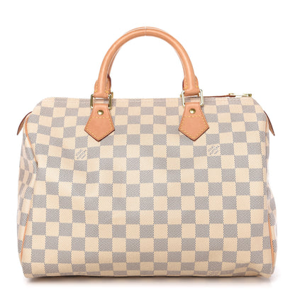 Louis Vuitton Damier Azur Speedy 30 1 of 10