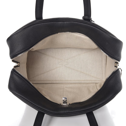 Hermes Taurillon Clemence Victoria II 35 Black 5 of 11