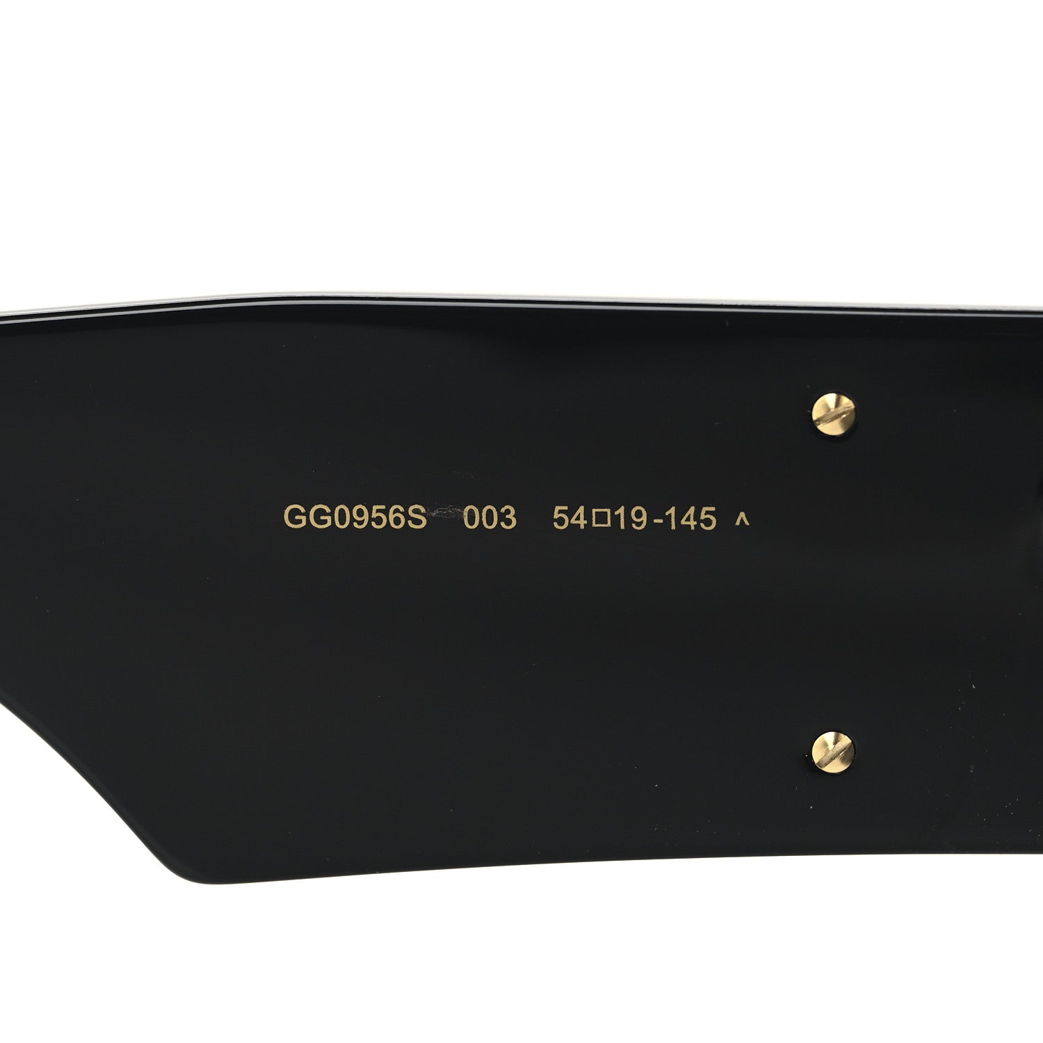 Gucci Acetate Square Frame Sunglasses GG0956S Black 6 of 7