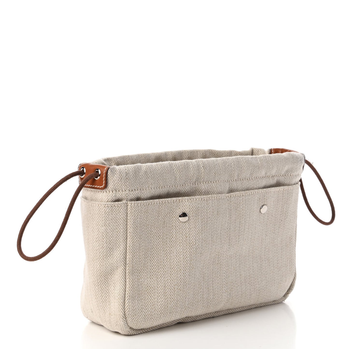 Canvas Barenia Fourbi 20 PM Pouch Naturel Fauve