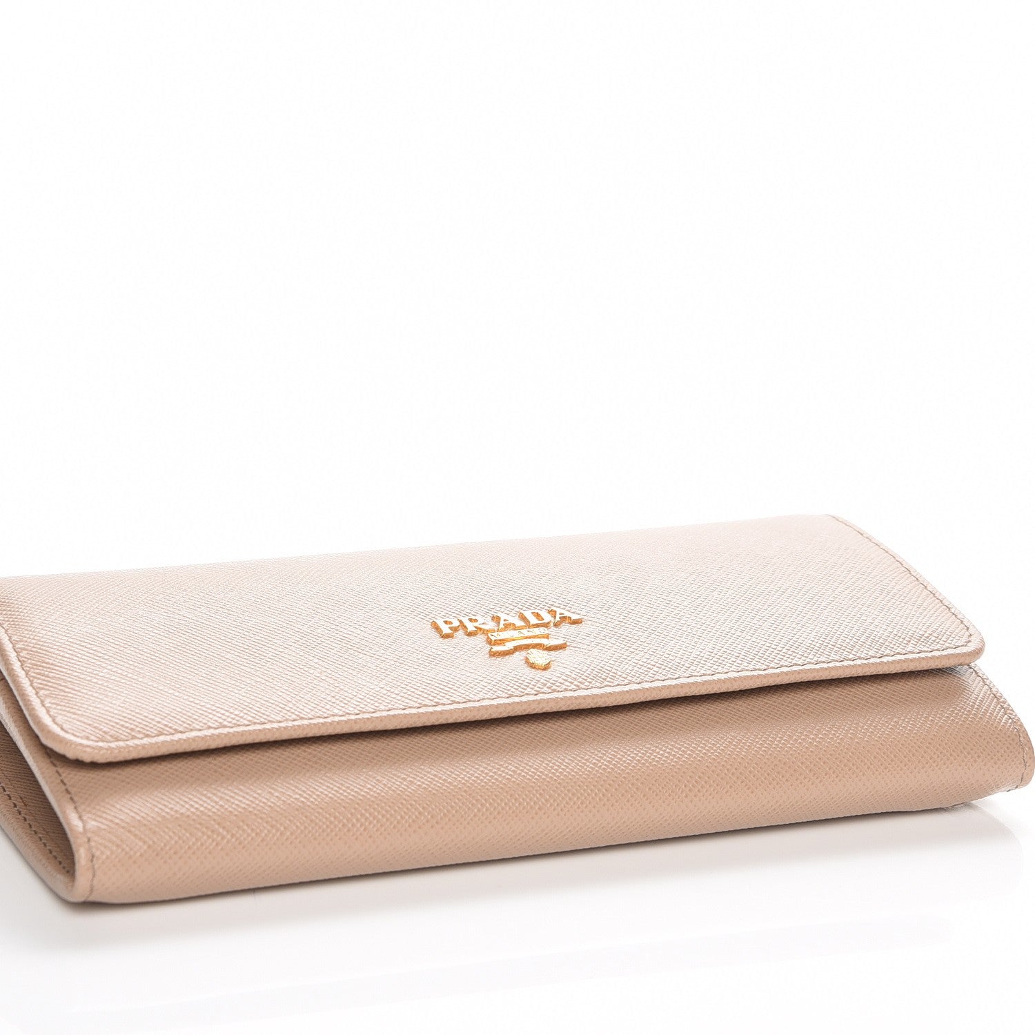 Prada Saffiano Colour Continental Flap Wallet Cammeo Orchidea 4 of 7