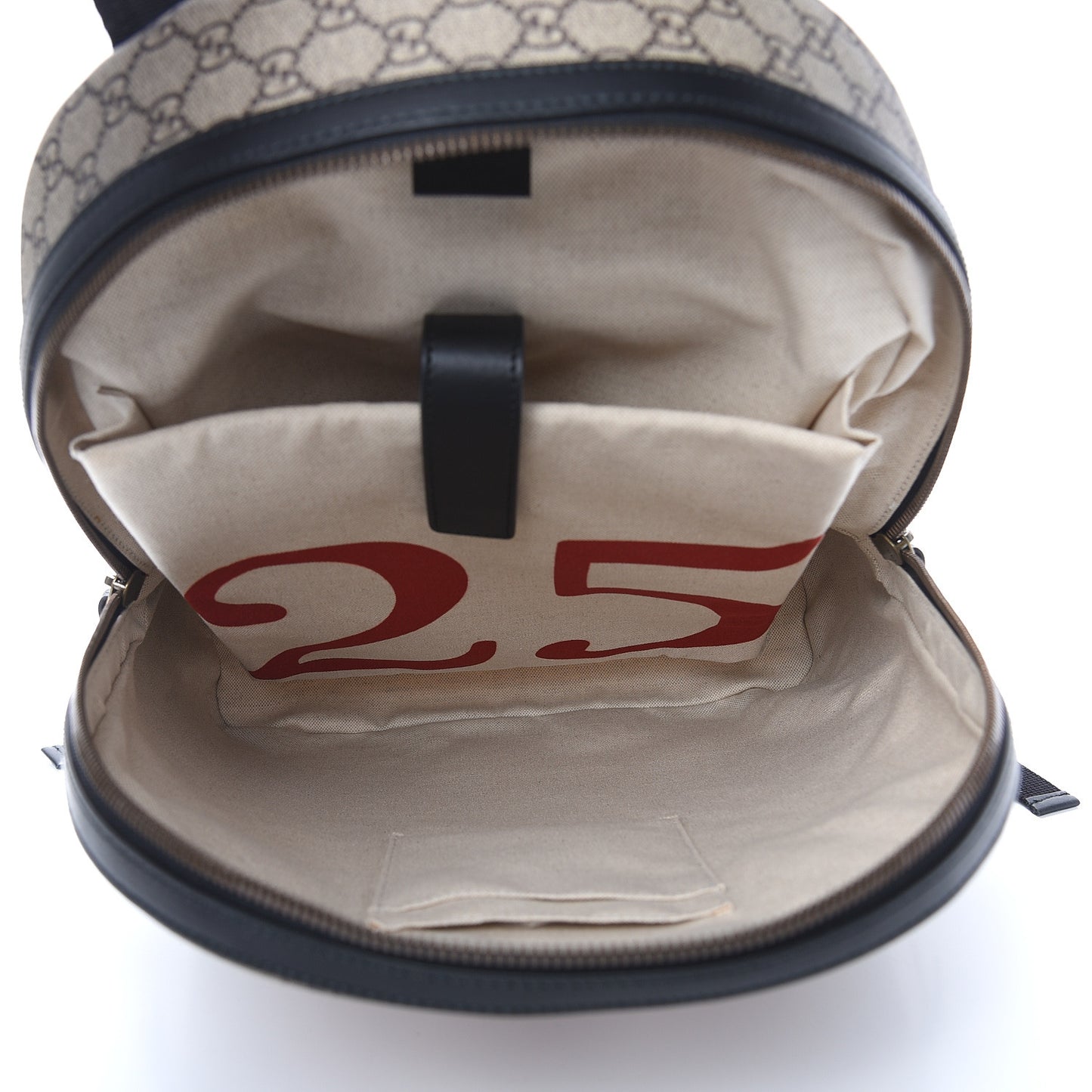 GG Supreme Monogram Angry Cat Dome Backpack