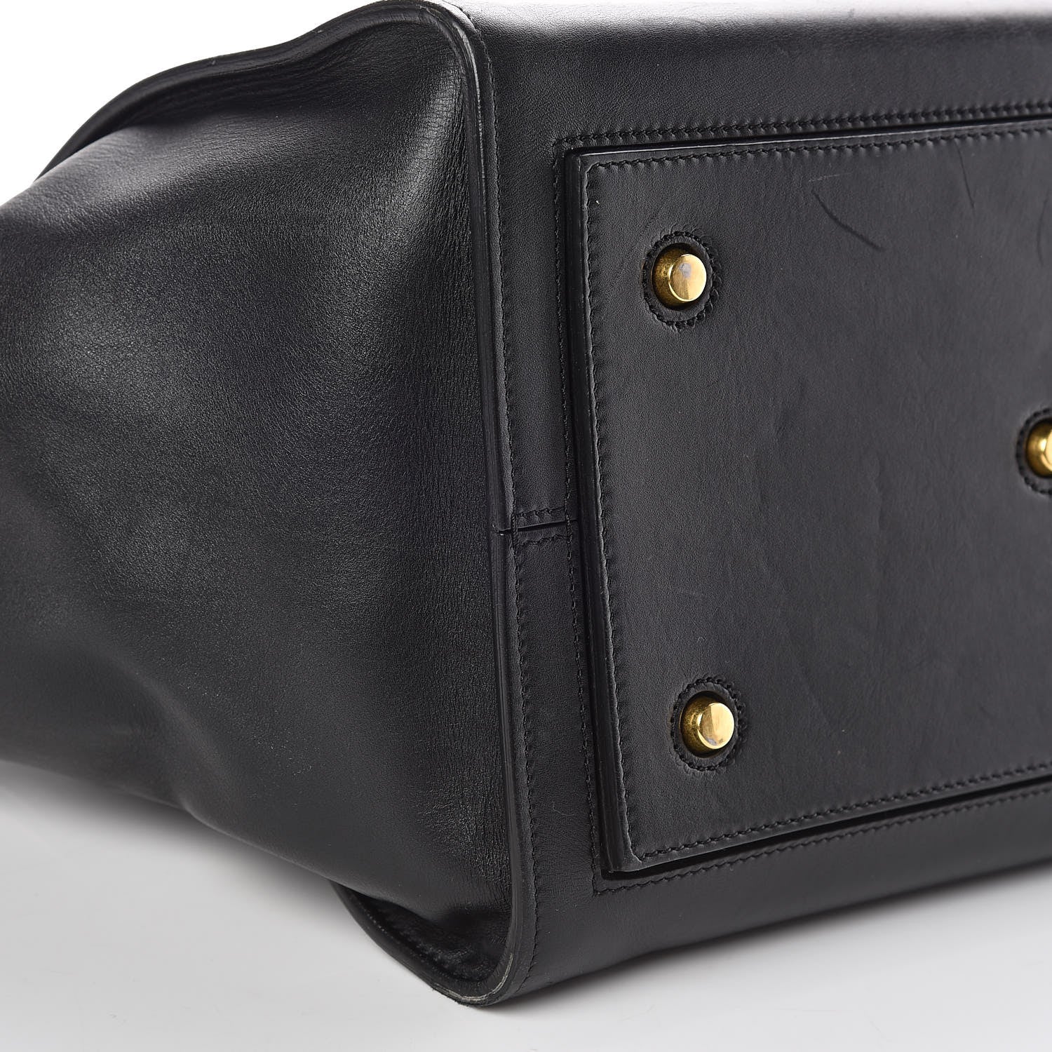 Celine Smooth Calfskin Large Tie Knot Tote Black 22 of 25