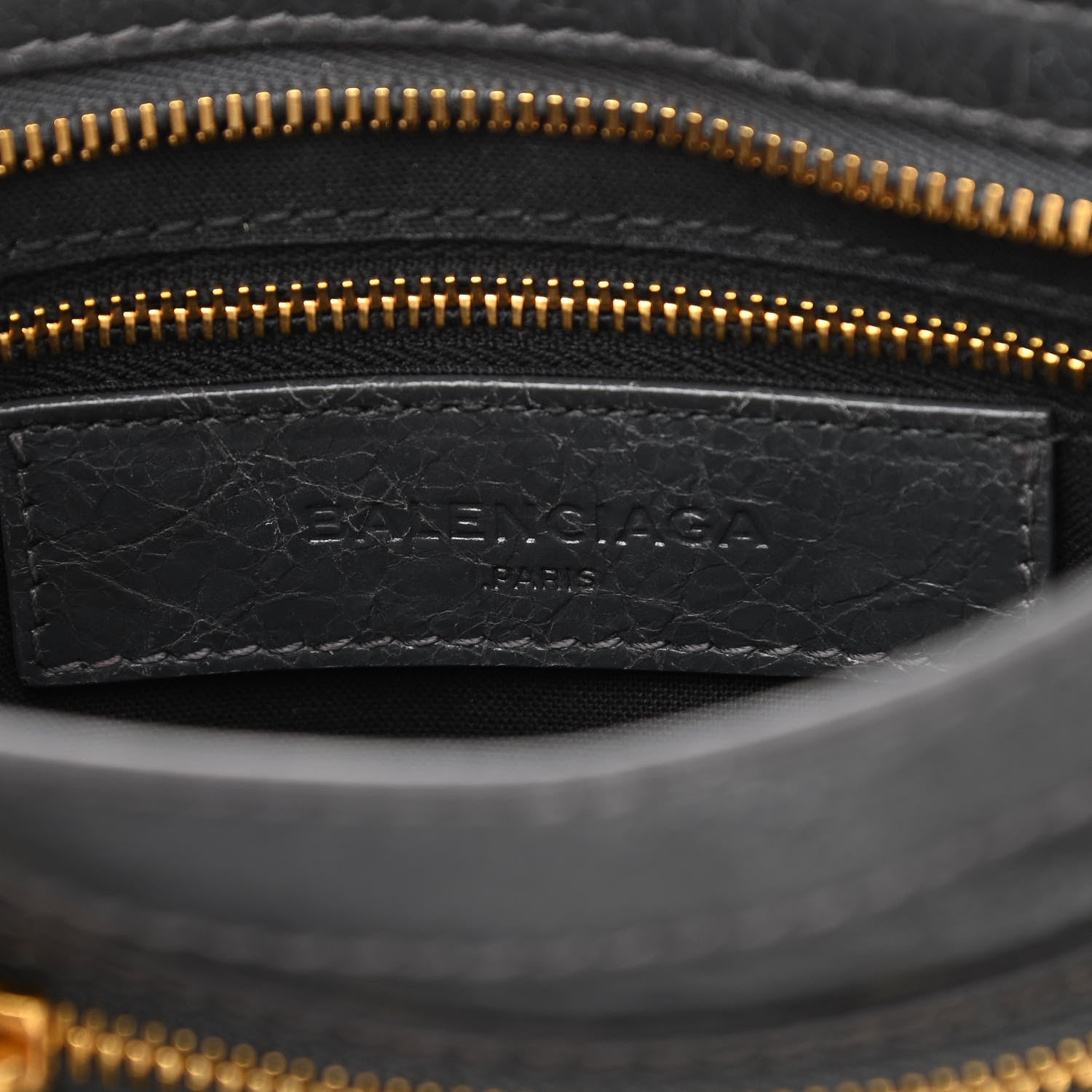 Balenciaga Agneau Giant 12 Gold Hardware Mini City Gris Fossile 6 of 12