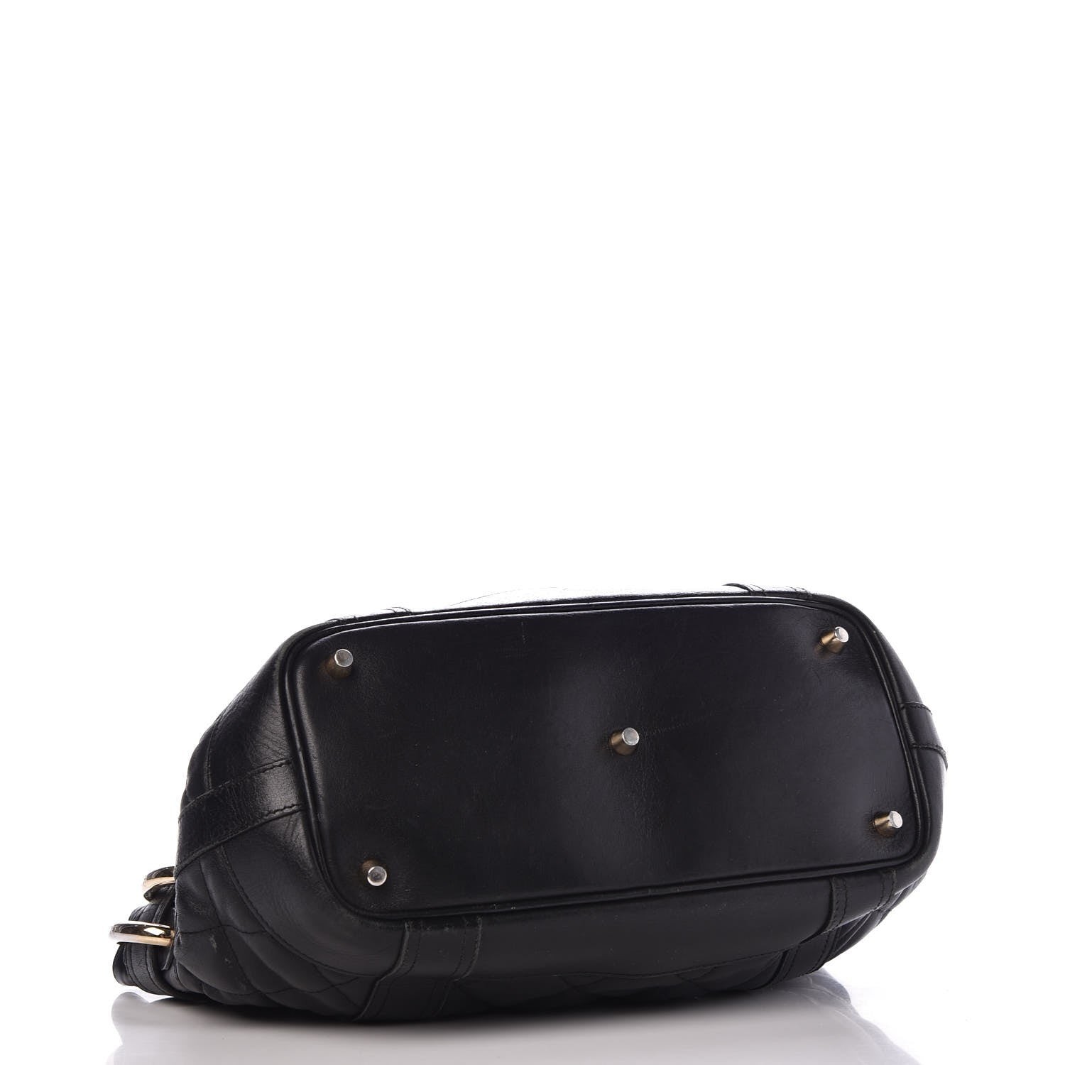 Burberry Calfskin Quilted Baby Beaton Black 4 of 20