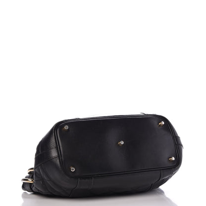 Burberry Calfskin Quilted Baby Beaton Black 4 of 20
